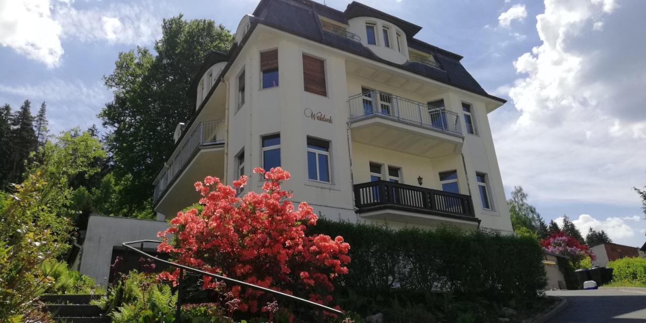 Apartament Residenz Haus Waldeck Bad Elster Zewnętrze zdjęcie